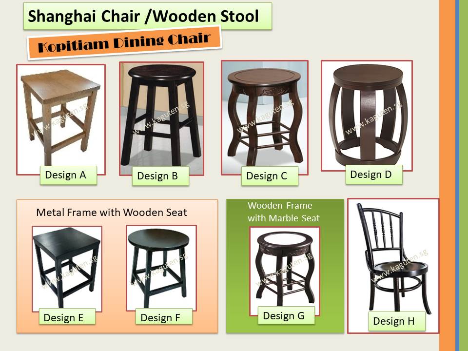 KAGUYA <ul> <li>Wooden Stool / Chair</li> <li>Solid Rubberwood</li> <li><span style="color: #ff6600;">Prices showed for Qty : 4 nos. / 10 nos. / 20 nos.</span></li> <li><span style="color: #ff6600;">For add on items or special request, kindly whatsapp : 9050 3508)</span></li> <li>Optional : Natural Ipoh Marble Table with hulu leg 葫芦脚 (TL-888)</li> <li>Table Size : R2ft./R2.5ft./R3ft. /R3.5ft./R4ft. ( Dia.60cm/ 75cm/ 90cm / 105cm /120cm)</li> <li>Made In Malaysia</li> </ul>