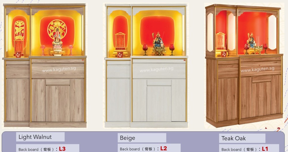 Modern Altar Cabinet, 210-SL (5ft.-2 In 1 神台+祖先台)